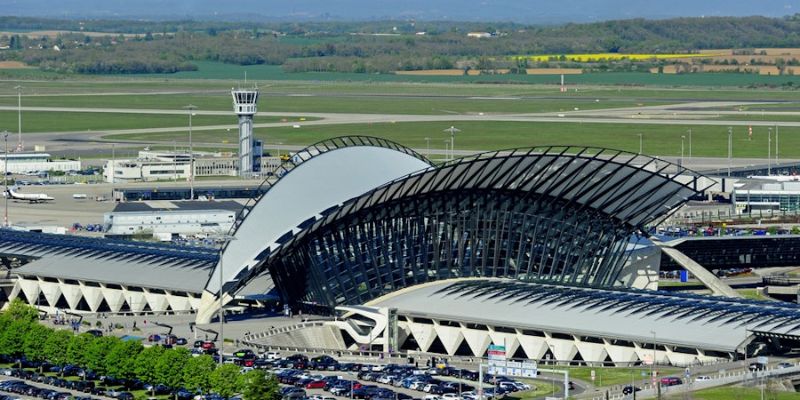 Aeroflot Airlines Lyon Airport Office in France
